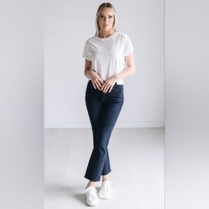 Pistola Denim Jeans Size 31 Lennon High Rise Kick Flare Boot Cut Jean Crop NWT